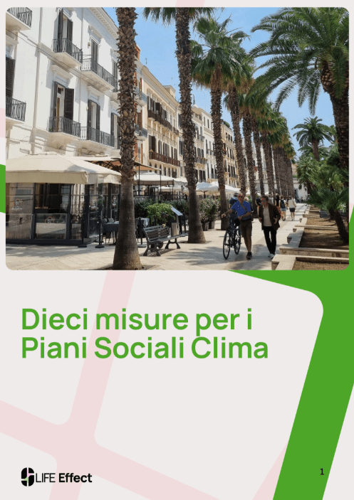 Dieci misure per i Piani Sociali Clima