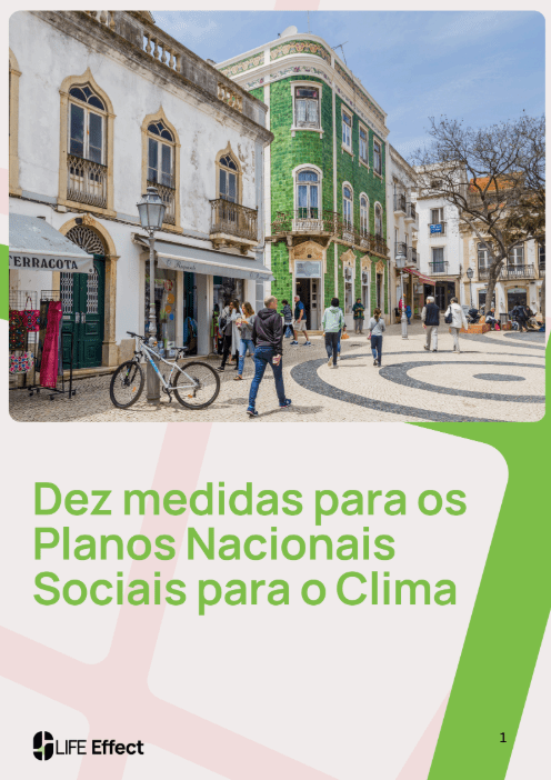 Dez medidas para os Planos Nacionais Sociais para o Clima