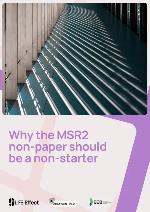 Why the MSR2 non-paper should be a non-starter