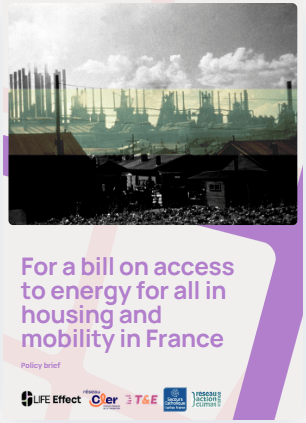 For a bill on access to energy for all in housing and mobility in France